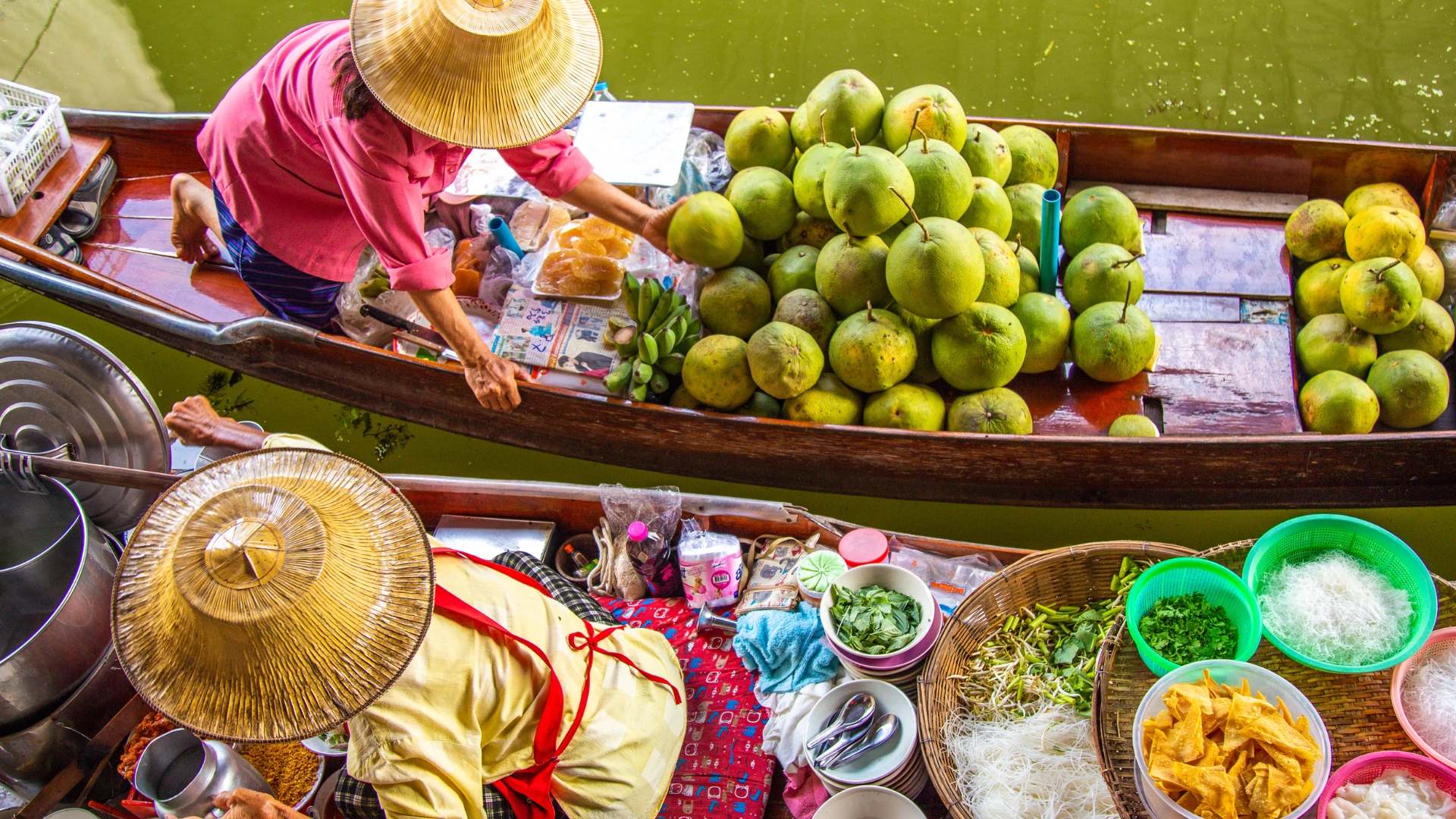 Mercado Flotante Damnoen Saduak